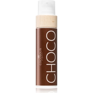 COCOSOLIS CHOCO масло за грижа и придобиване на тен без защитен фактор с аромат Chocolate 110ml