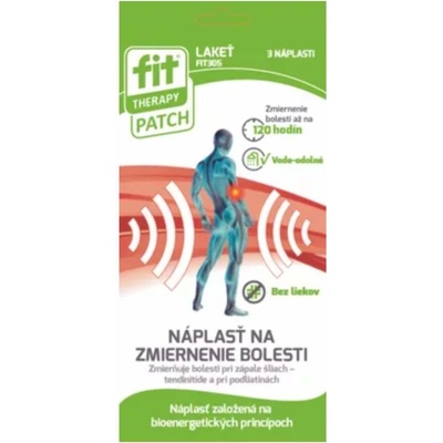 Fit Therapy Náplasť Lakeť 3 ks