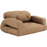 Karup Design Кафяв разтегателен диван 140 cm Hippo - Karup Design (810755755140)