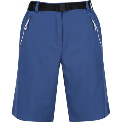 Regatta Dámské elastické šortky MODRÁ|ŠEDÁ