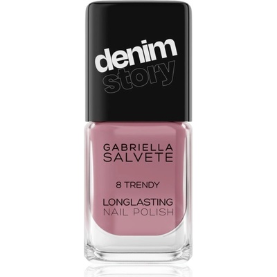 Gabriella Salvete Longlasting Enamel Denim Story dlhotrvajúci lak na nechty odtieň 08 Trendy 11 ml