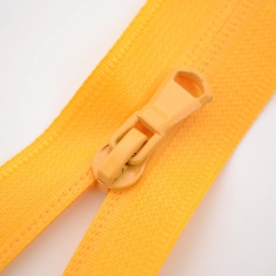 Takoy Zip Sarah voděodolný dělitelný 5mm - mango 70 cm
