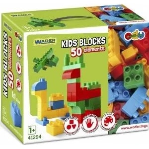 Wader Building Blocks Kids Blocks 50 Pieces