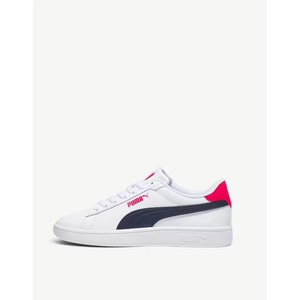 PUMA Smash 3.0 L Jr White/Navy