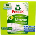 Frosch таблетки за съдомиялна машина, Лимон, Всичко в едно, 30 броя