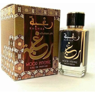 Lattafa Raghba Wood Intense parfum unisex 5 ml vzorka