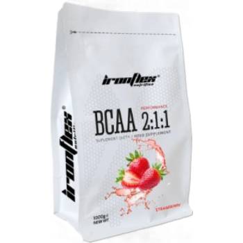 Image 1 of Ironflex Nutrition BCAA 2: 1: 1 Performance [1000 грама] Ягода