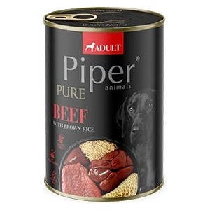 Dolina Noteci Консерва Piper Pure говеждо и кафяв ориз 400 г