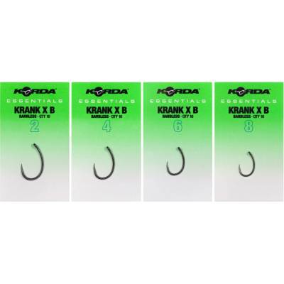 Korda Háčky Essentials Wide Gape X Barbless 10ks Vel. 6