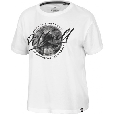 PitBull West Coast OVERSIZE PRETTY bílé