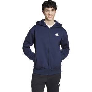 Adidas Суитшърт Future Icons Doubleknit Full-Zip Hoodie (IX3903)