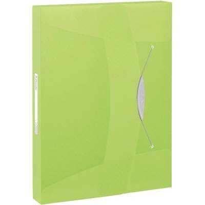 ESSELTE Папка за документи, 40 мм, PP, A4, ESSELTE "Vivida Jumbo", зелен цвят Vivida 624051 (624051)