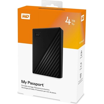 Western Digital My Passport 4TB USB 3.2 (WDBAGF0040BGY)