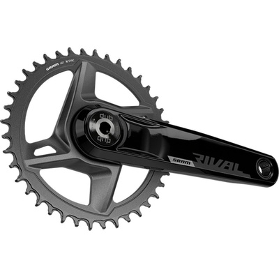 SRAM kliky s převodníkem - RIVAL 1X DUB WIDE 172.5 40T - černá