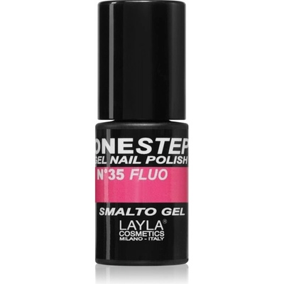 Layla Cosmetics One Step lak na nechty odtieň n.35 Strike Fluo 5 ml
