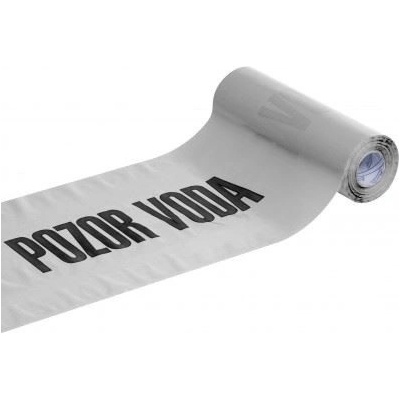 Anticor výstražná folie POZOR VODA bílá 100 m x 30 cm – Hledejceny.cz