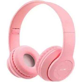 iDance Детски Bluetooth слушалки, розови