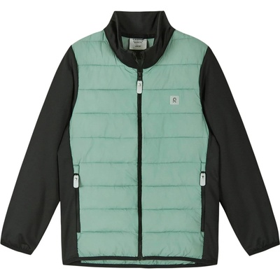 Reima Детско синтетично яке Reima Kid's Trekkeri Hybrid jacket - Stone Green - размер 140 (EU) (703-6771-0217)