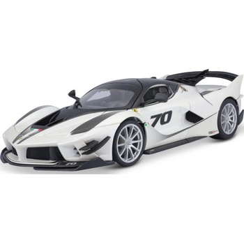 Bburago Bburago 1: 18 Ferrari TOP FXX-K EVO Nr. 70 (бяло/черно)