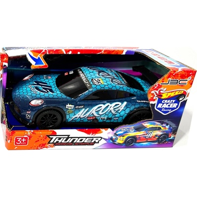 Alltoys Auto Aurora na setrvačník modré 1:20