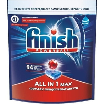 Finish All in 1 Max tablety do umývačky riadu 94 ks