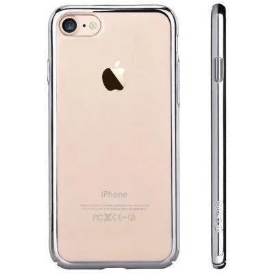 DEVIA Твърд Калъф за iPhone SE 2022/2020 8/7, DEVIA Glimmer Case, Сребрист (6952897992736)