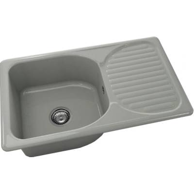 FAT МИВКА КЛАСИК 215 ЛЯВ/ДЕСЕН ПЛОТ 80х49х21см ПОЛИМЕР МРАМОР (215)