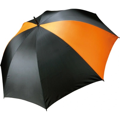 KiMood Deštník KI2004, bouřkový COT19200481399-black/orang Černá/oranžová UNI