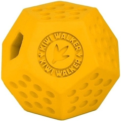 Kiwi Walker Dodecaball gumová s otvorem 7 cm oranžová