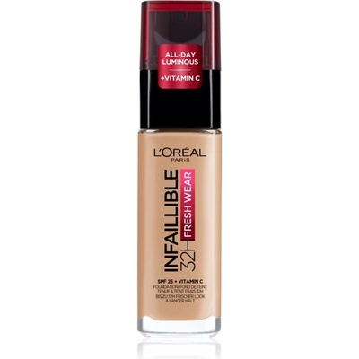 L'Oréal Paris Infaillible Stay Fresh dlhotrvajúci tekutý make-up 140 Golden Beige 30 ml