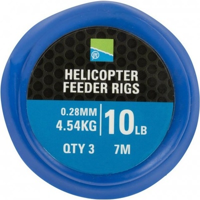 PRESTON INNOVATIONS Preston Hotová Montáž Helicopter Feeder Rigs 3 ks