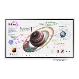 Samsung WM55B Digital signage flat panel 139.7 cm (55) VA Wi-Fi 350 cd/m˛ 4K Ultra HD White Touchscreen Built-in processor Tizen 6.5 16/7 Цифрови фоторамки