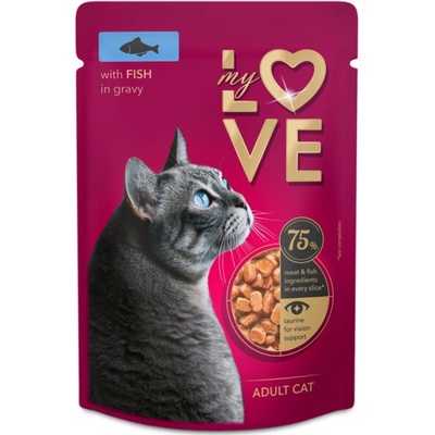 My Love s rybou v jemnej omáčke 85 g