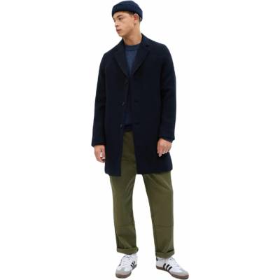 GAP pánsky kabát FA23 WOOL tmavo modrá