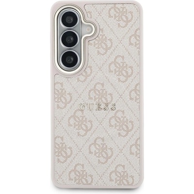 GUESS Калъф Guess - 4G Gold Magnetic, Galaxy S26 Plus, MagSafe, розов (3666339613259)