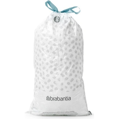 Торбички за кош Brabantia PerfectFit FlatBack+/Bo 1004144, Размер O, 30 л, 20 броя, Бял (1004144)