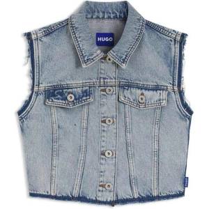 HUGO Елек HUGO Garis 10278460 BLUE vest - Blue (Light / Pastel Blue)