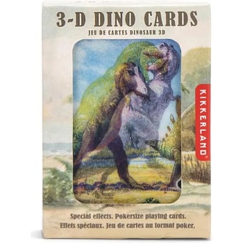 3D карти за игра Kikkerland - 3D Dinosaurs (GG129)