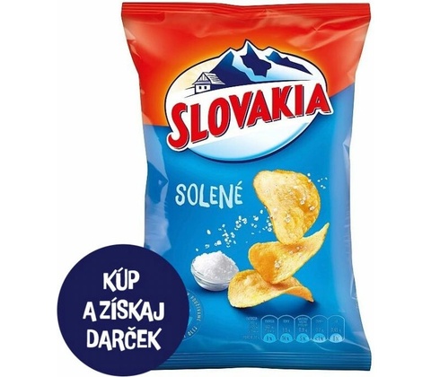 Slovakia Chips Solené 60 g