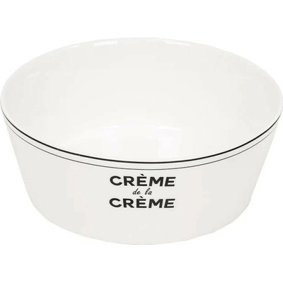 Housevitamin Krémová porcelánová salátová miska Crème de la Crème 17,5 x 6,5 cm