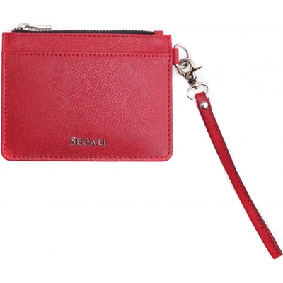 Klíčenka SEGALI Kožená s řemínkem 7290 červená