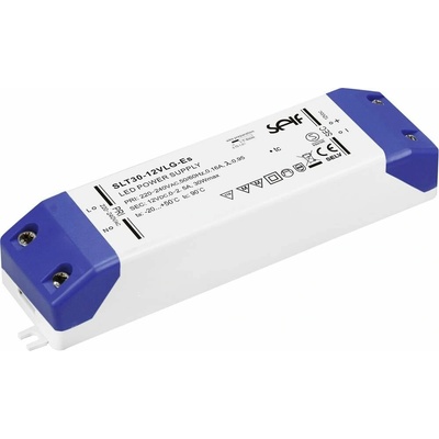 Self Electronics SLT30-24VLG-ES LED driver konstantní napětí 30 W 0 - 1.25 A 24.0 V/DC schválení nábytku , bez možnosti