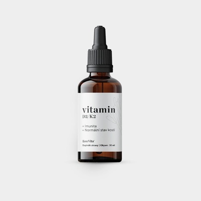 Ecce Vita Vitamín D3/K2 tekutý 1000UI 30 ml