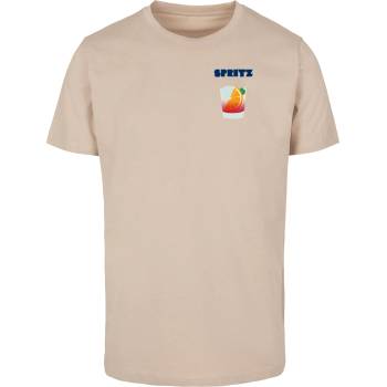 Mister Tee Тениска Vintage Spritz Tee sand XXLUB-MT2402-00208 - Черен, размер L