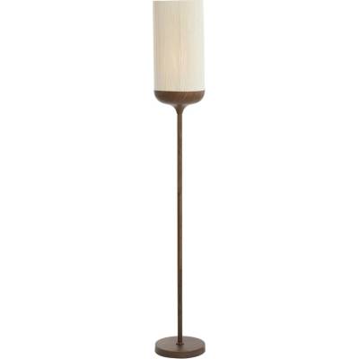 Light & Living Тъмнокафява подова лампа с текстилен абажур (височина 159 cm) Dania - Light & Living (1738152)