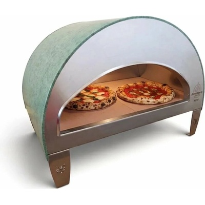 Pizza Party Plynová pec Emozione Akvamarínová Šamot