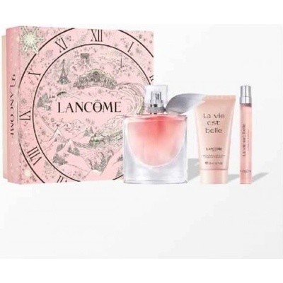 Lancome Комплект за жени Lancome La Vie Est Belle - Парфюмна вода 50 мл + Лосион за тяло 50 мл + Мини Парфюмна вода 10 мл