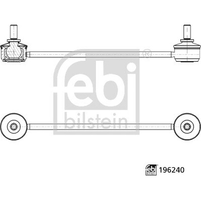Tyč nebo vzpěra stabilizátoru FEBI BILSTEIN 196240