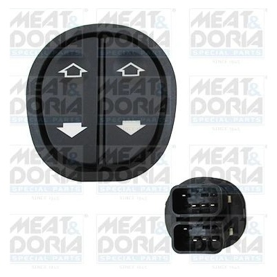 Spínač, zvedací zařízení oken MEAT & DORIA 26043