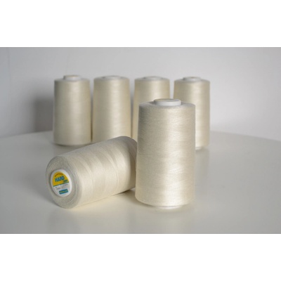 Overlock/coverlock polyesterová niť NTF 5000 farba ecru